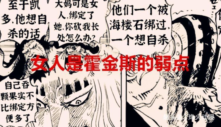 百兽海贼团|海贼王1029话:为何霍金斯不用女人当替身?网友:女生没有命根子