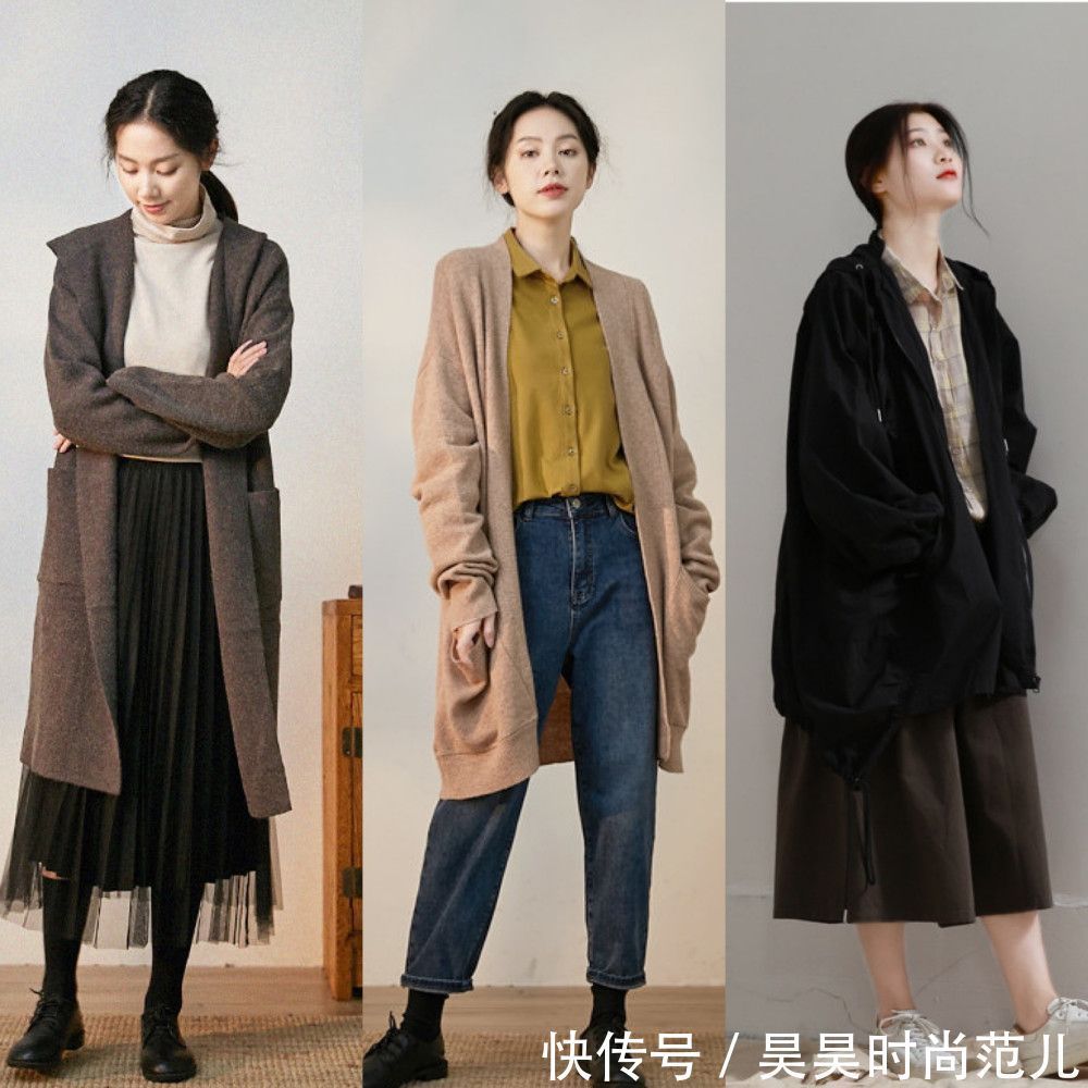 套头 入秋之后天气转凉,24套秋日慵懒风穿搭示范,出门照着穿准没错