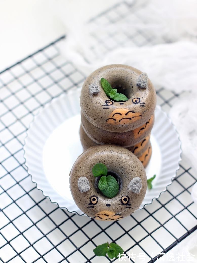 卡通|软萌可爱的卡通甜甜圈，样子讨喜，吃起来超级满足