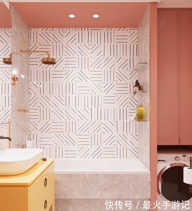 粉色|若单身,我就买套小户型照着它来装,太美太梦幻了,女生的梦想!