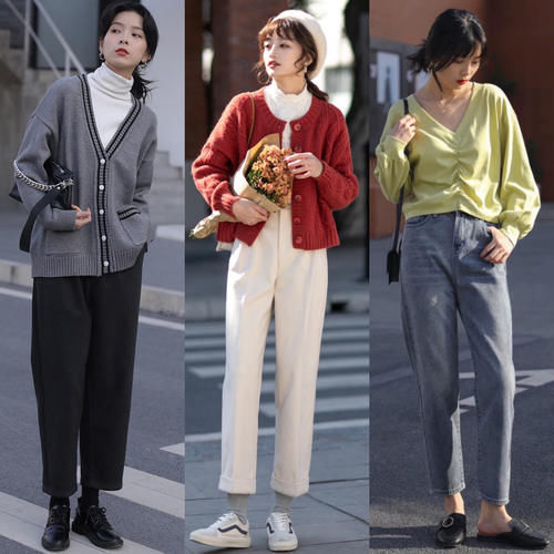 休闲温柔又文艺的早春穿搭，约会、出游、逛街，照着穿就好