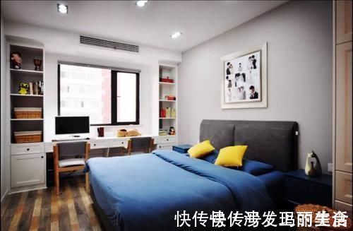 书房|除了榻榻米,书房+客卧这样装,也是实用又漂亮!