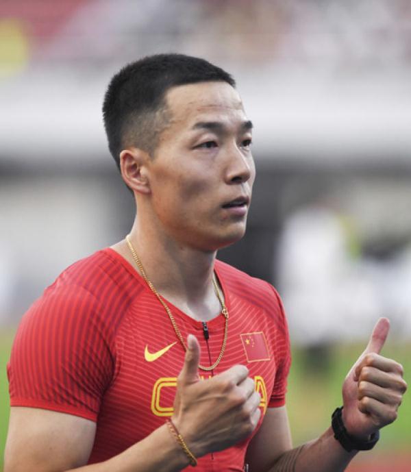 田径亚洲大奖赛吴志强夺得男子100米冠军