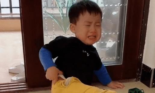 二胎|弟弟哭得稀里哗啦,看到姐姐秒变“卑微小蜜蜂”,不愧最惨二胎?