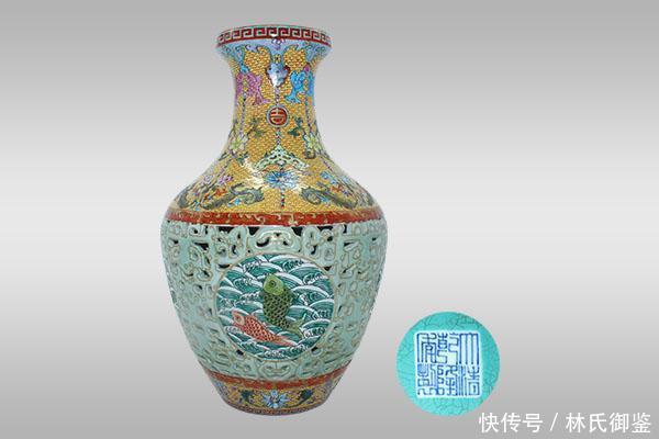 清乾隆粉彩镂空|中国瓷器最贵的粉彩(约5.5亿)