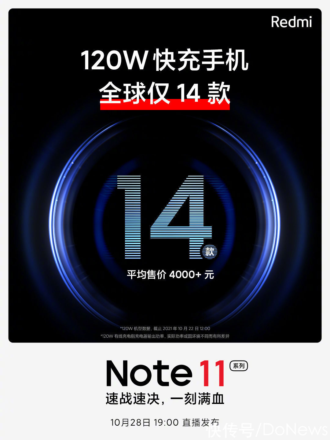 redmi note|Redmi Note 11 实锤搭载 120W 快充，颠覆充电习惯