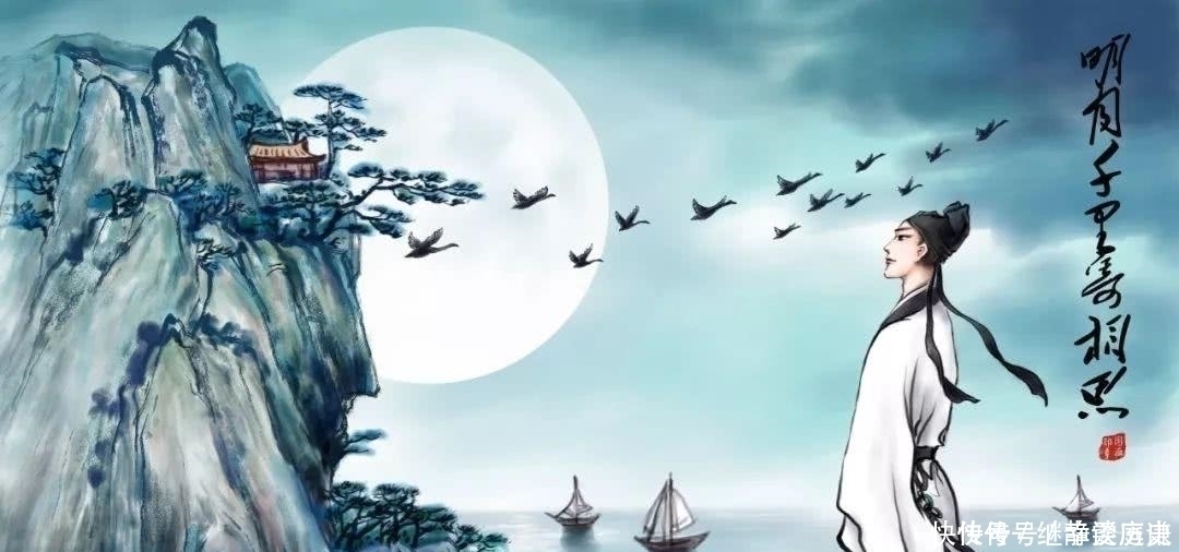 山花$李白写过1400多首诗,其中一首意境最高远,句句经典让人陶醉