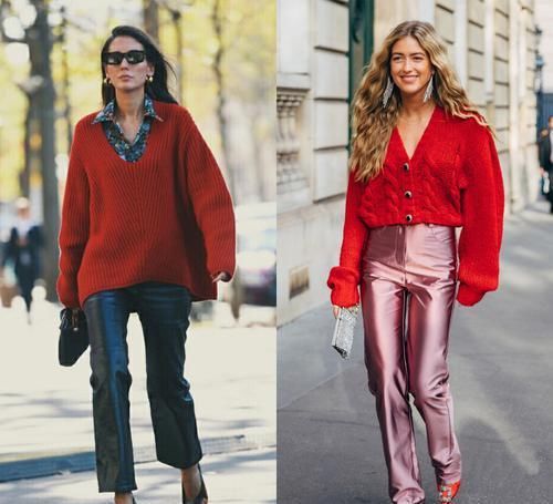 没有一件红色衣服怎么过节？学点搭配技巧，避免穿得又土又丑