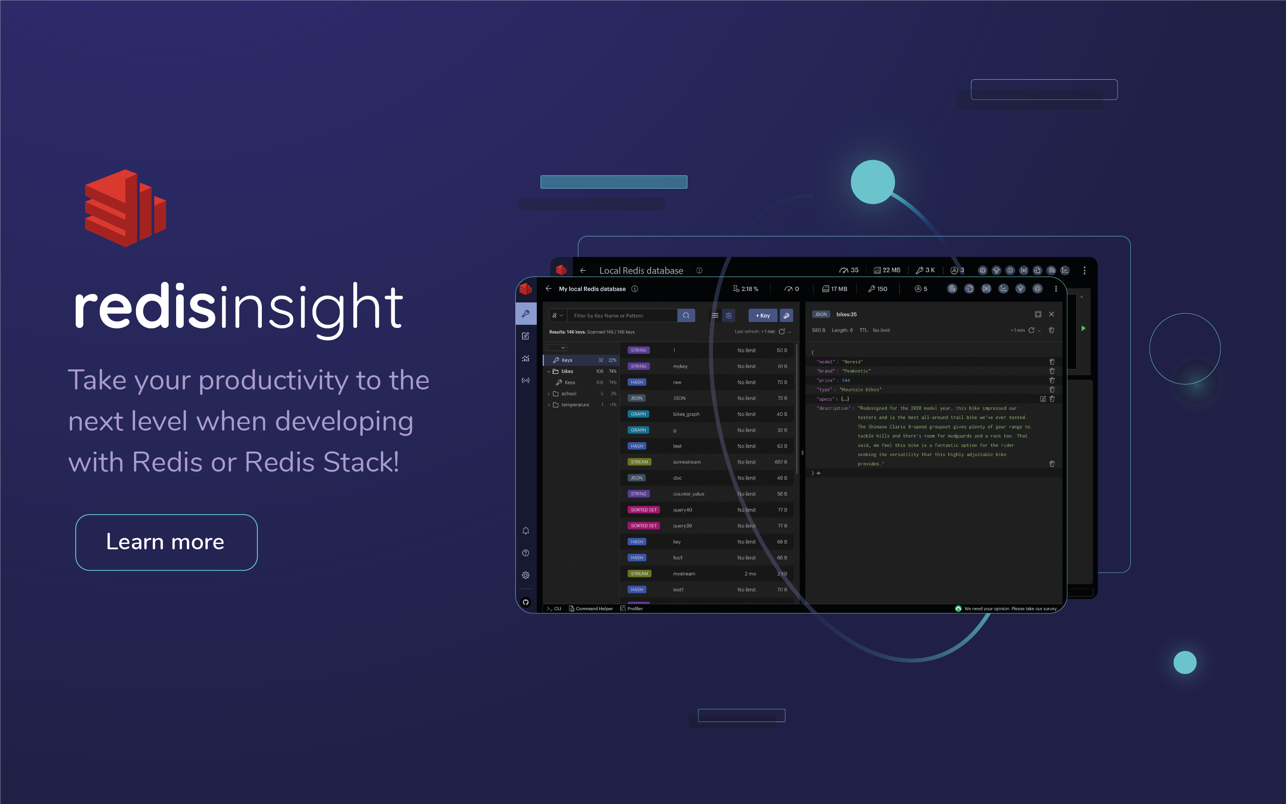RedisInsight for Mac v2.36.0 Redis可视化管理-下载否