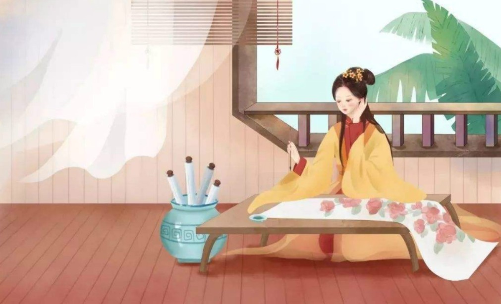 即兴|父亲出题考文采,8岁才女即兴写妙诗,李世民读完表示:召进后宫