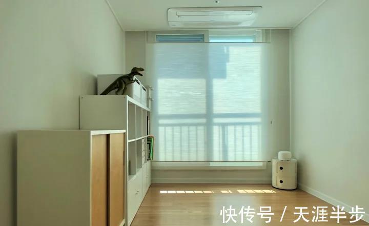 空间|套内74㎡的样板间,买来做一家三口的新房!双L型的柜体,超可爱