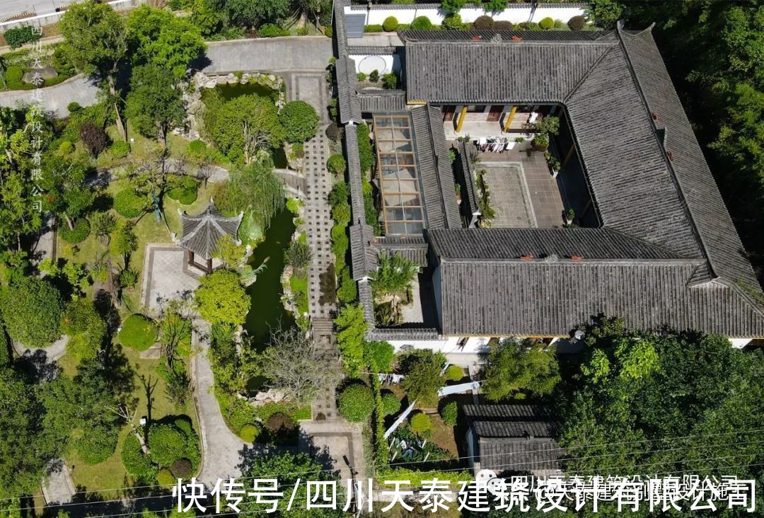 实景|四川眉山一层中式乡村别墅完工实景 农村别墅自建房 眉山施工队