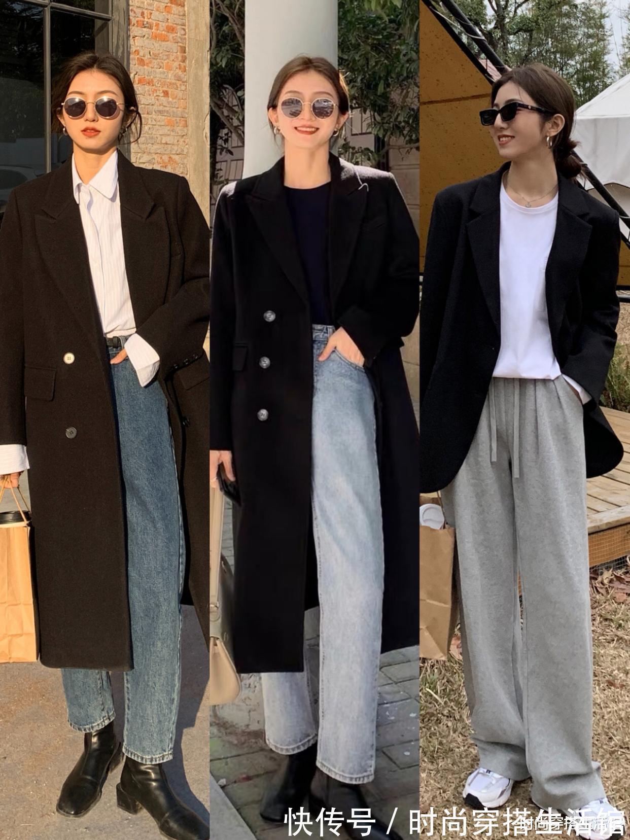 韩剧|为什么你穿黑色大衣不好看？学学韩国小姐姐，每一套都值得借鉴
