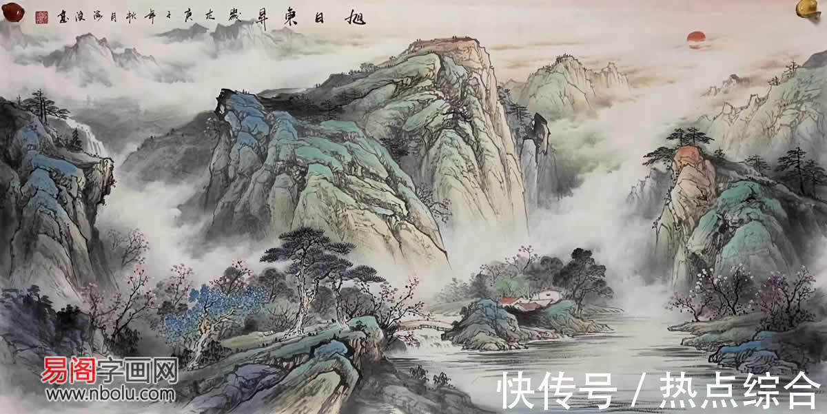 杨天佑@梁海波：师法自然，创造灵动彩墨山水