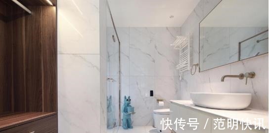 玻璃门|115㎡美式轻奢住宅,沉稳华丽大气,还有这么大的衣帽间!