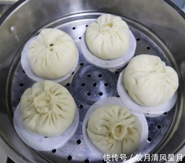 比肉还好吃的白萝卜粉条素包子,松软馅大