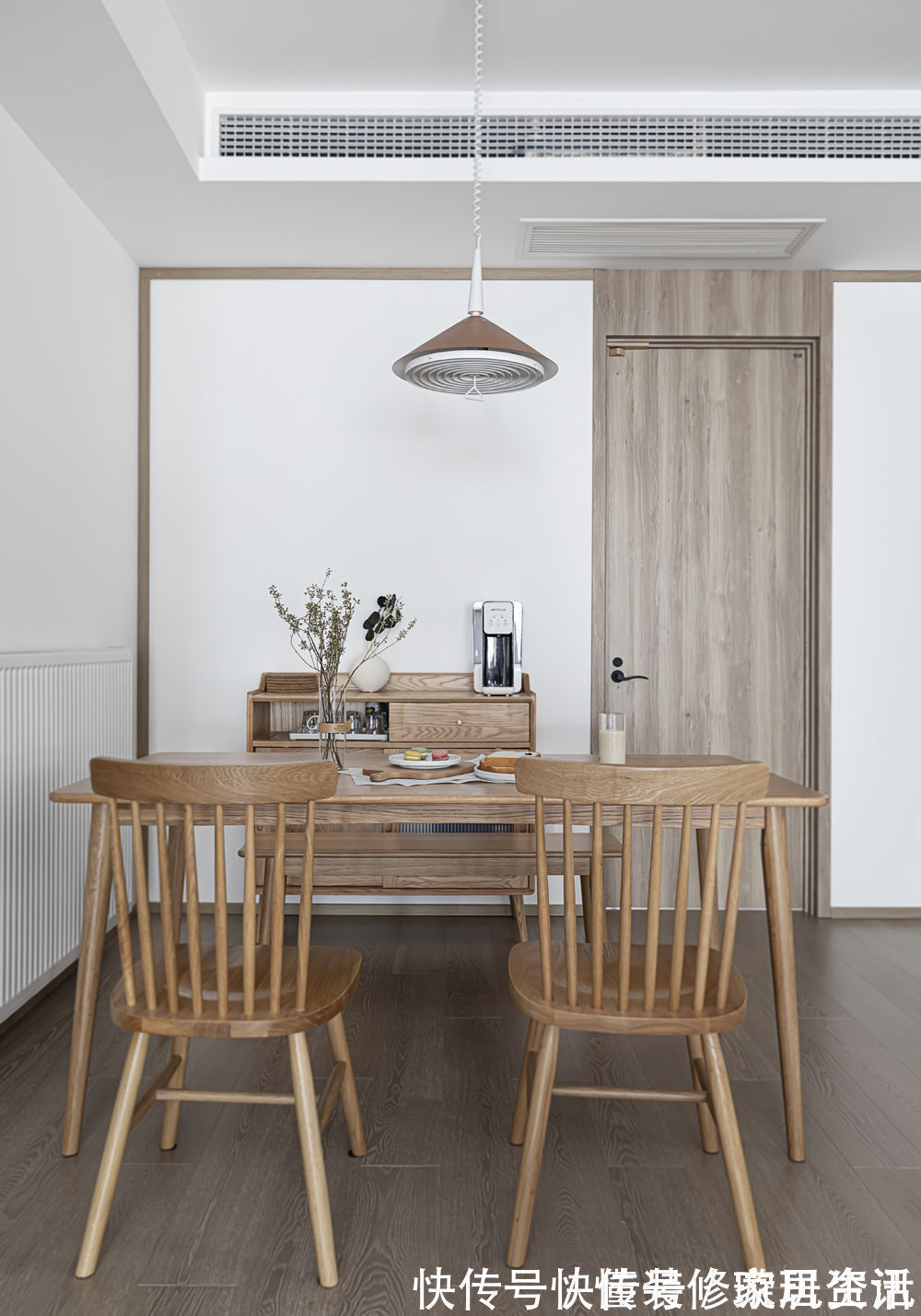 门洞|“穷装”反而更干净舒适,103㎡色调高度统一,耐看极了