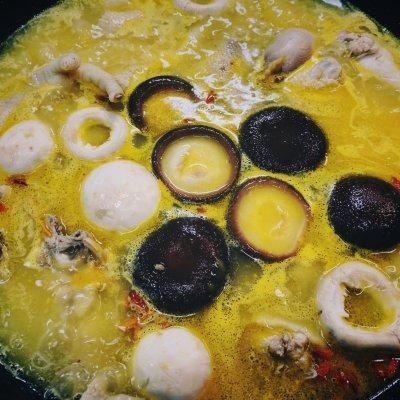 金汤花胶鸡｜搭配多种蔬菜蘑菇｜鲜嫩至极｜超级详细