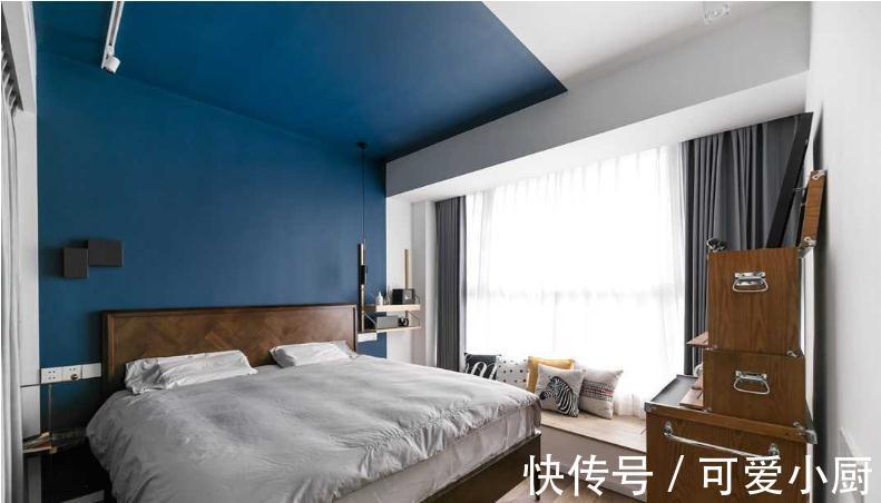 阳台|一家三口住,客厅不放沙发茶几,把阳台抬高,93㎡的家简约漂亮!