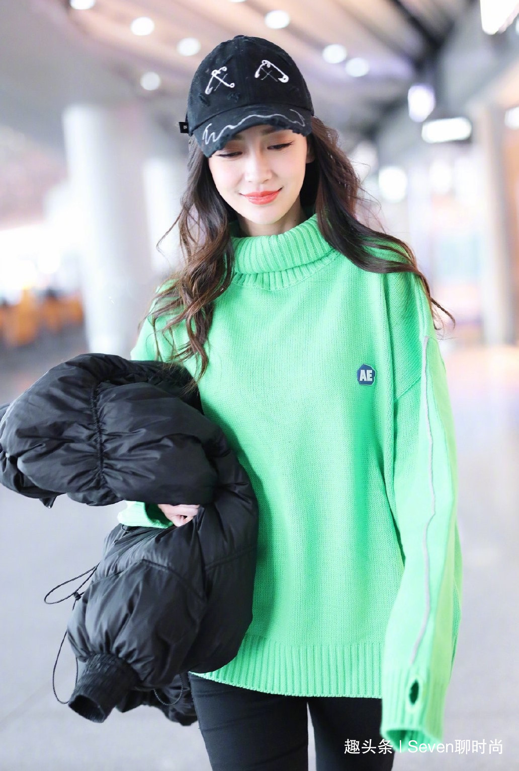 杨颖 “毛衣”要被Angelababy穿火了,搭配紧身裤减龄又保暖,气质出众