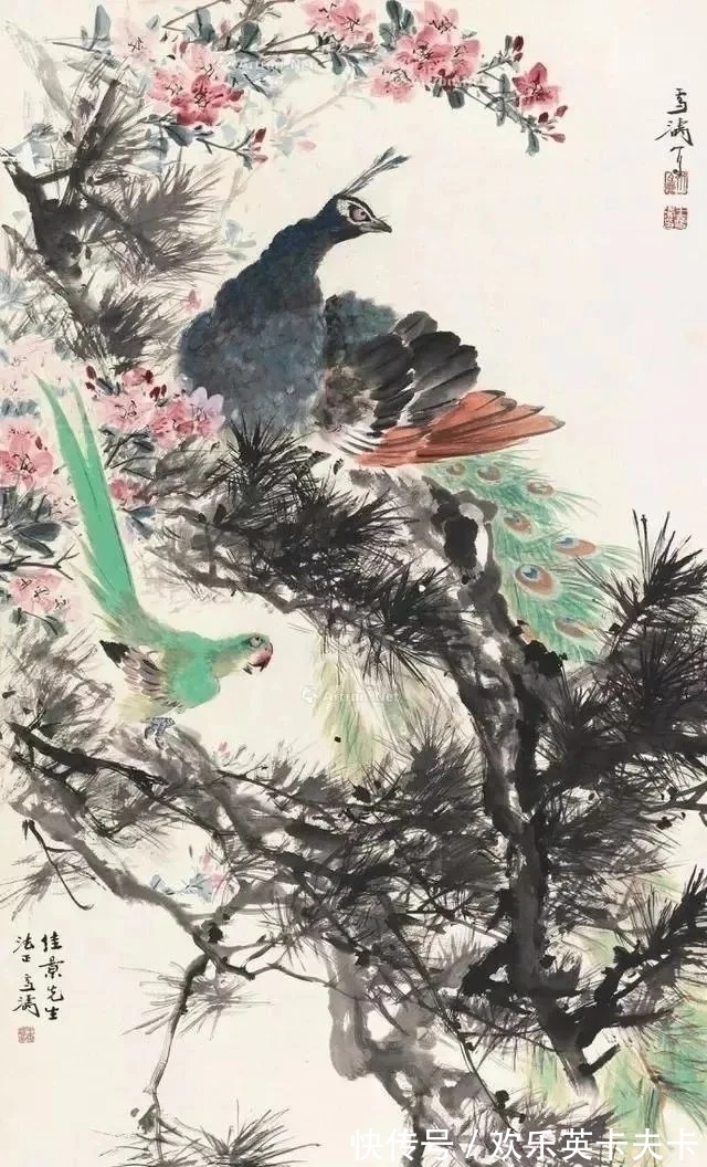 花鸟画!清俊靓丽|最具辨析度的中国画,王雪涛花鸟画