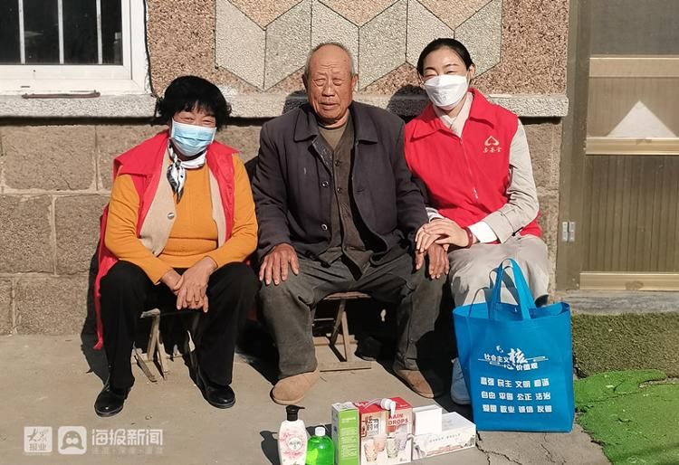 志愿者|共创文明城 胶州市“沽河水韵”志愿者开展关爱孤寡老人活动