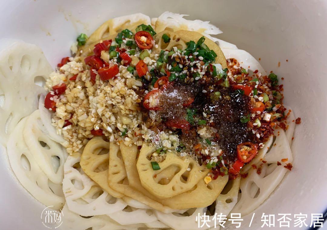 小米椒|莲藕焯水就发黑,记住这个小技巧,莲藕白净又脆爽,好吃又入味