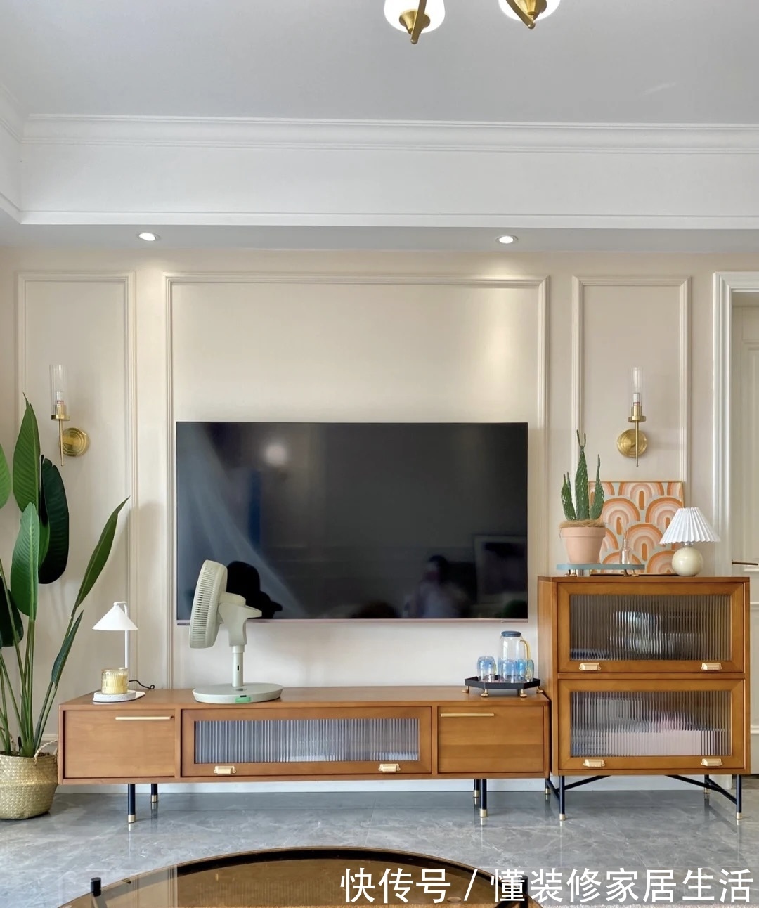 电视背景墙|这5款电视墙的设计,不仅拍照好看,还收获上万人关注,值得学习