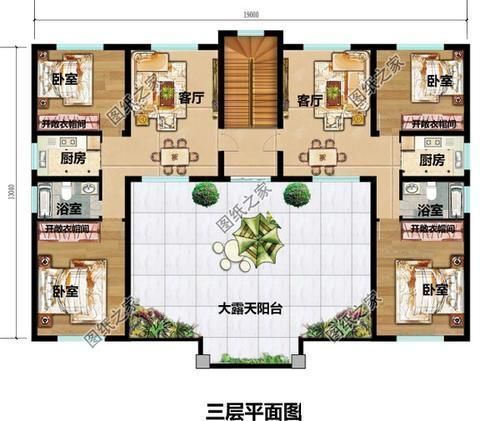 效果图|农村双拼兄弟房别墅设计图纸,推荐三款,兄弟姐妹都可以建