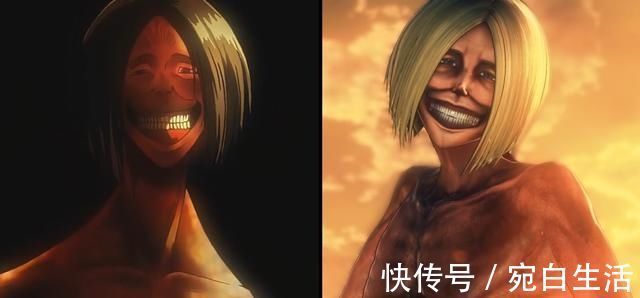 贝特霍尔德|进击巨人动漫游戏画风对比:铠之巨人帅炸,阿尼深刻诠释冰山美人