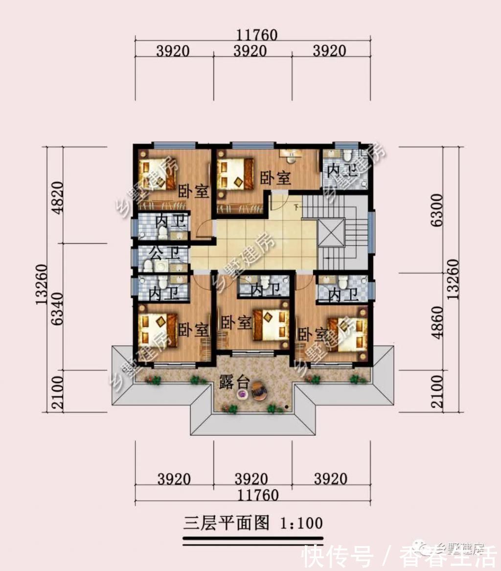 别墅|三层新品中式,结合现代设计,建造一栋,您绝对不后悔