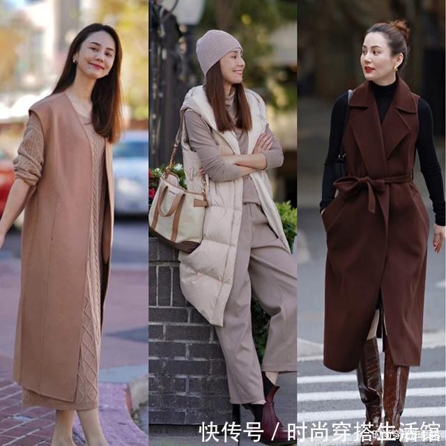 版型|天气越来越冷,今年流行穿“大一号”,时髦保暖又高级,谁穿谁美
