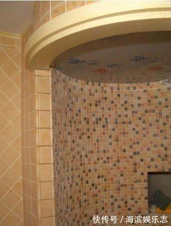 淋浴房|老爸为了省钱自己砖砌淋浴房，原以为寒酸，没想到成了小区红人！