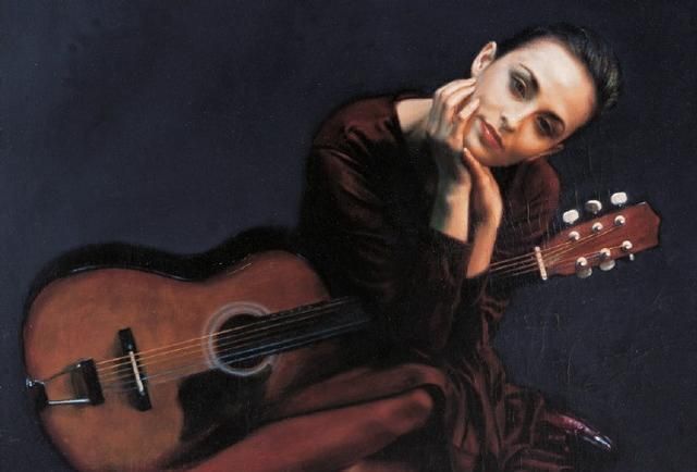 陈老师&陈逸飞笔下的肖像绘画,比冷军的更有韵味,写实性更强