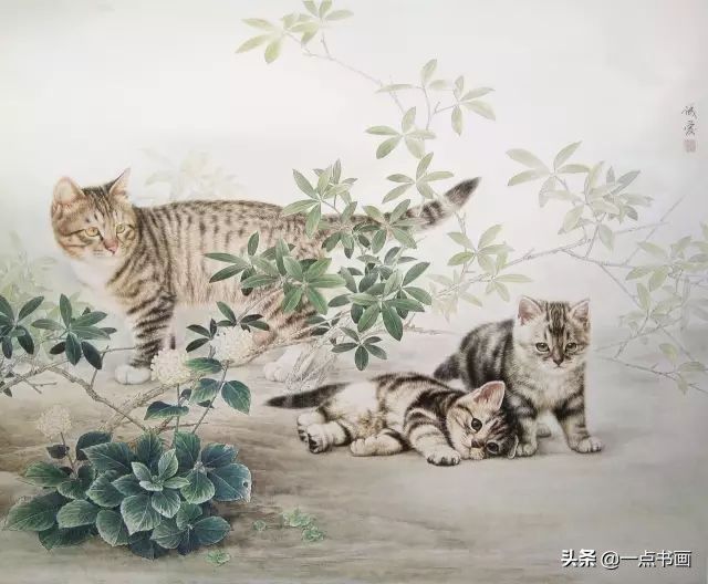 步骤|工笔猫的画法步骤