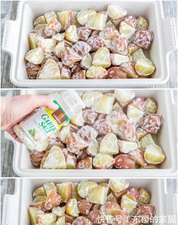 大蒜粉|不用蒸、不用煮,3分钟土豆熟透,好吃到流泪!