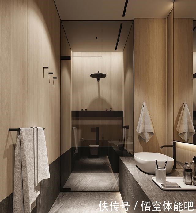 背景墙|看了他“空空荡荡”的家,叫我羡慕不已,全屋原木风,太高级了!