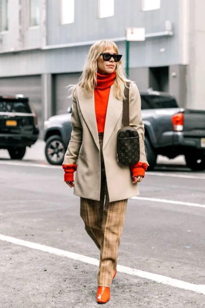 高领怎么穿才不土?30张图告诉你秋冬搭配绝招!这样穿才能保暖又时髦!