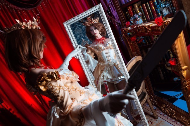 人格|cos:第五人格红夫人 血宴cos