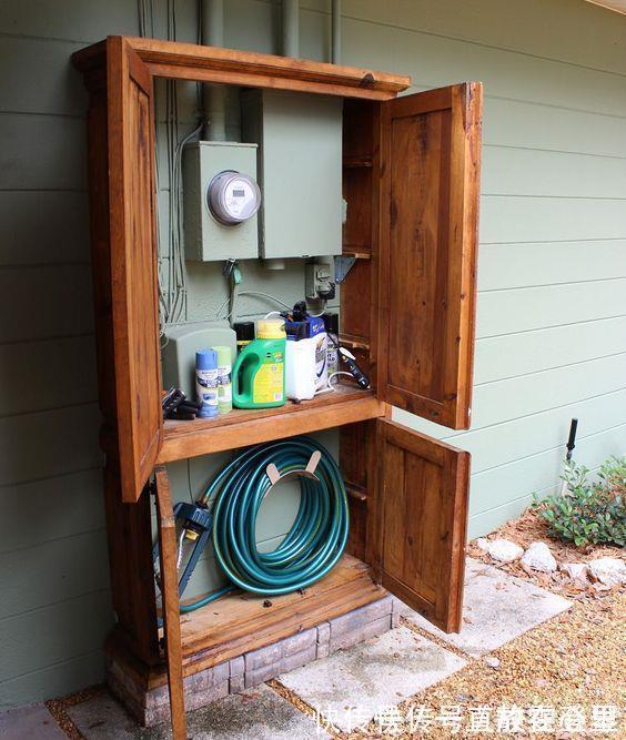 都是院子,你顾着养花种菜,别人用好这5处储物,室外多出好几平