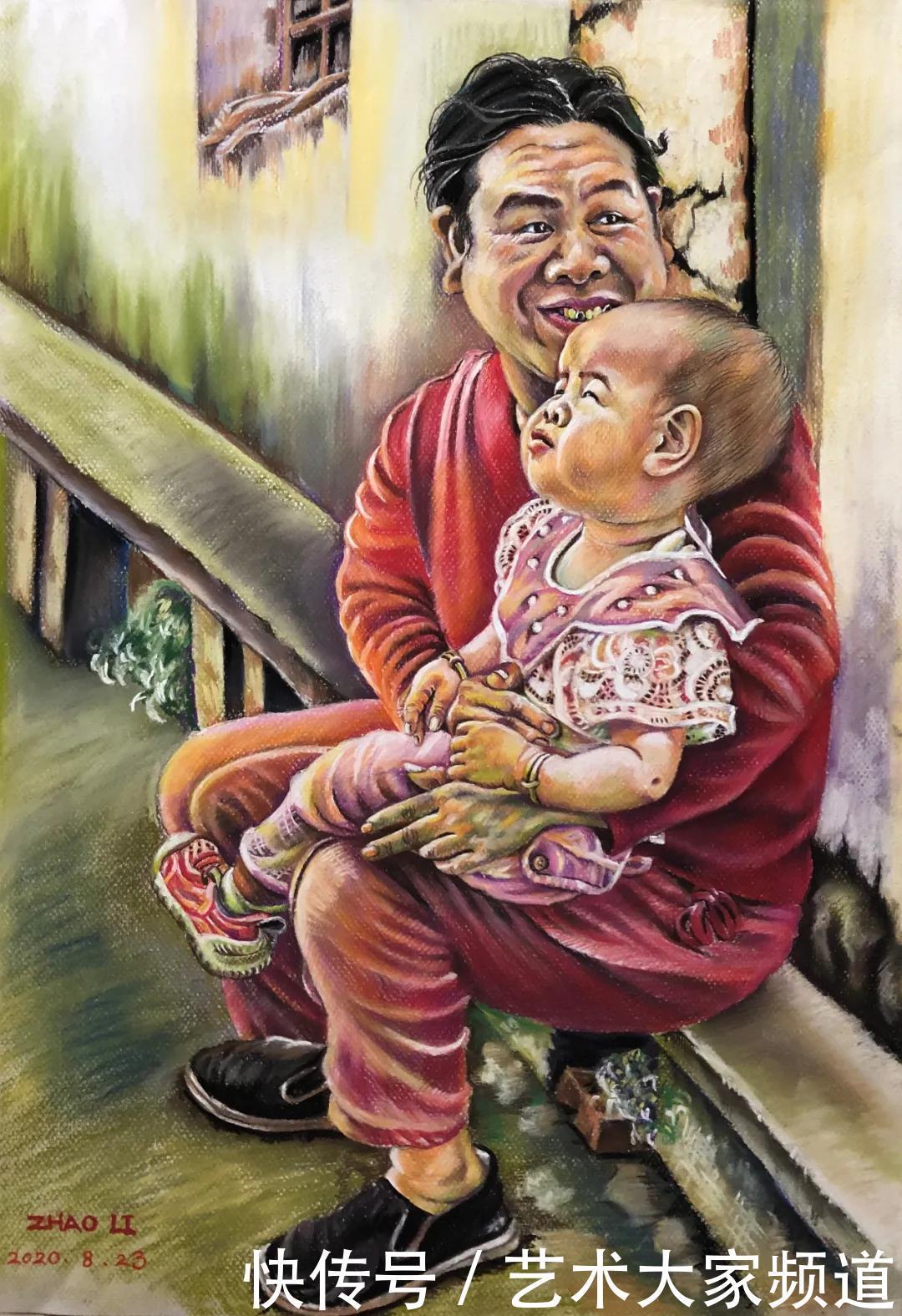 流浪者|【百年辉煌·2021最具收藏价值艺术家】赵丽作品鉴赏