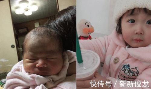 新生儿|新生儿像“小老头”?别失望,日本父母亲身证明“娃大十八变”!