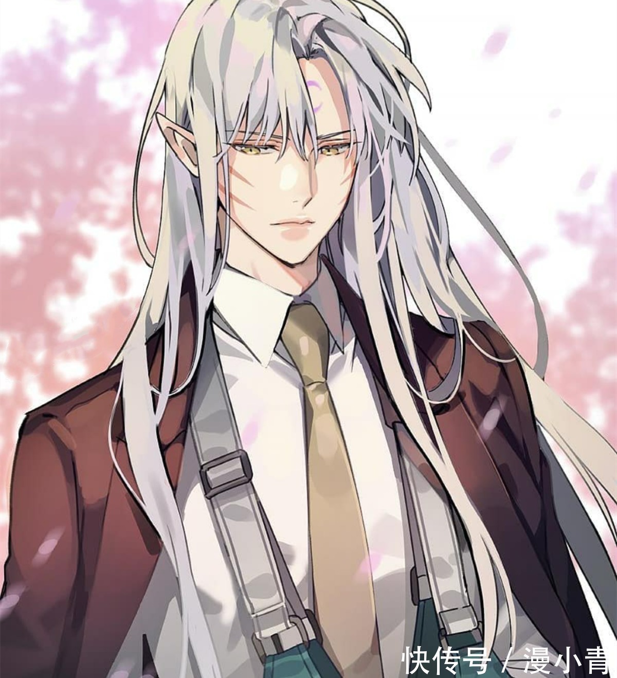 男主角|美漫画师也擅长日漫和国漫作画,尤其是当中的cp,杀生丸让了醉了