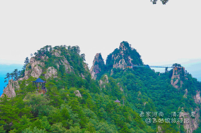 开着房车自驾游：河南南阳老界岭,五朵山,暴瀑峡，宝天曼峡谷漂流