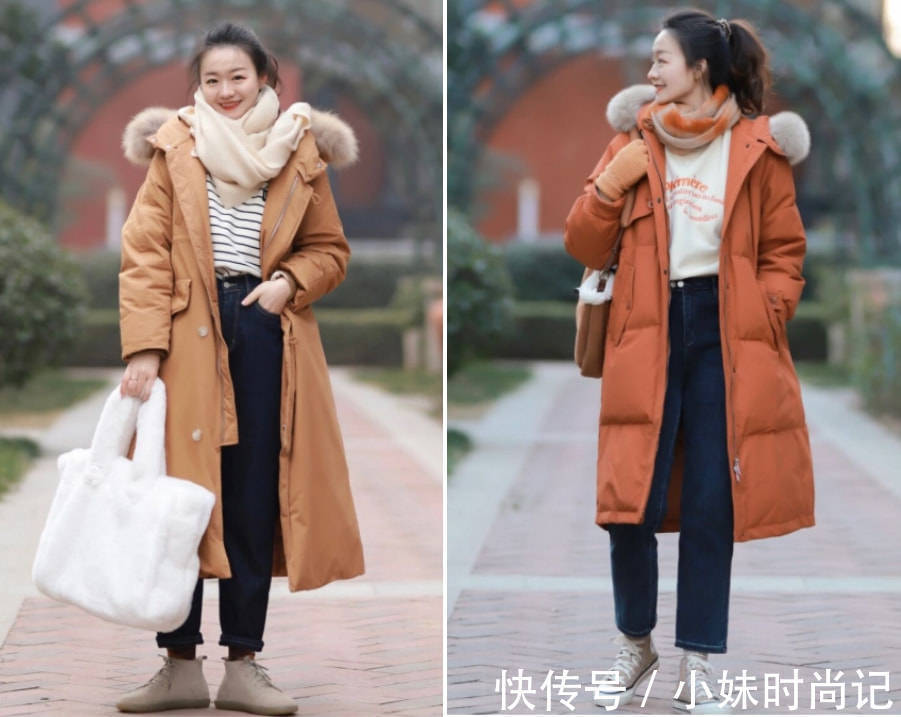 时髦 微胖女人试试“长外套”,遮肉显瘦!搭配长裤、半身裙都很美