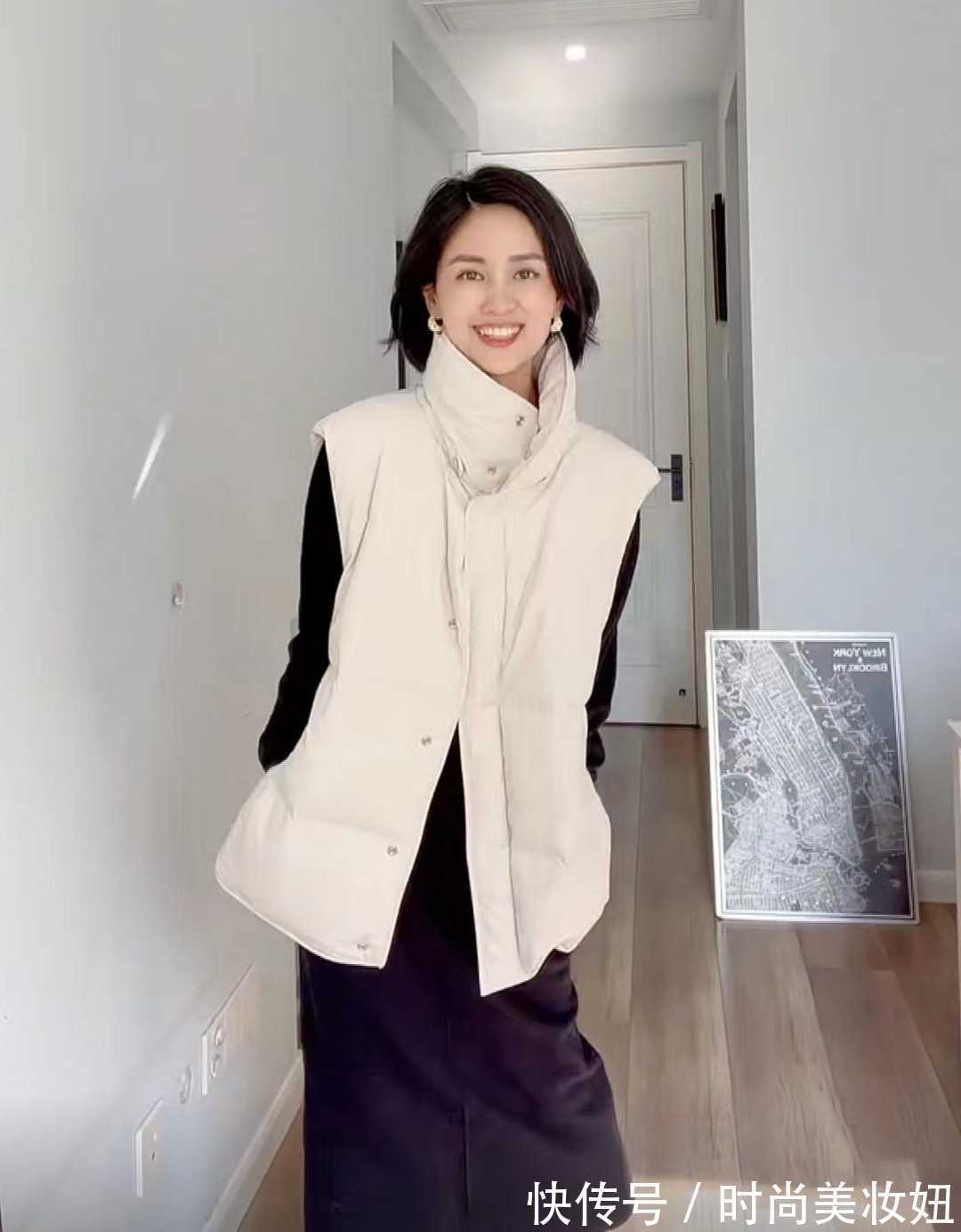 保暖|冬季还是“羽绒服”实穿,教你4种搭配思路,不仅保暖还显腿长