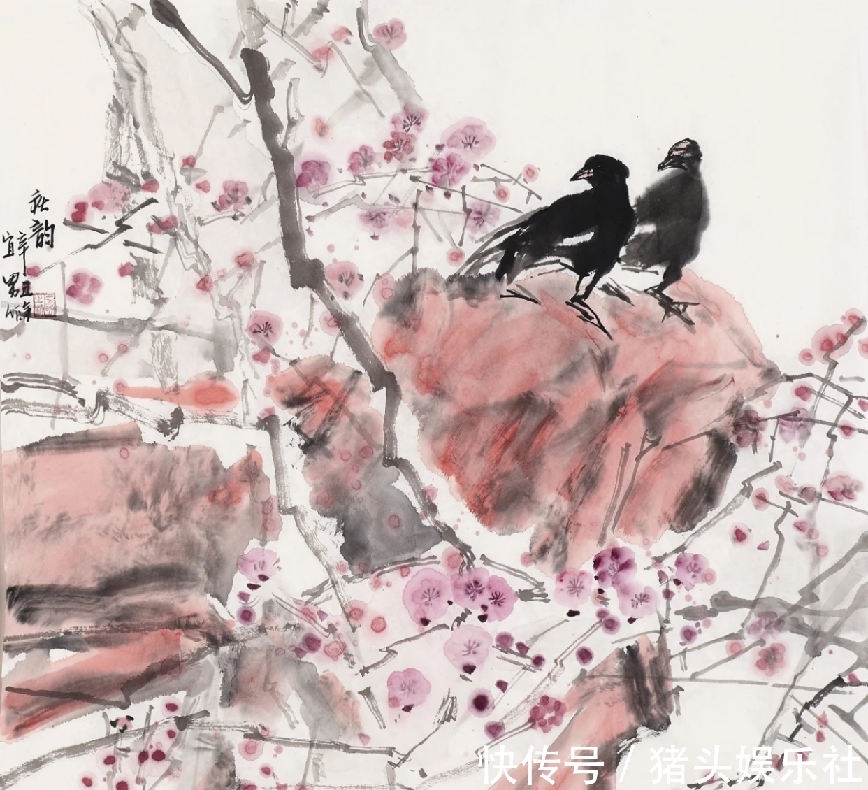 写意花鸟画|国家画院|乔宜男:写意花鸟画未来的形态是个性!