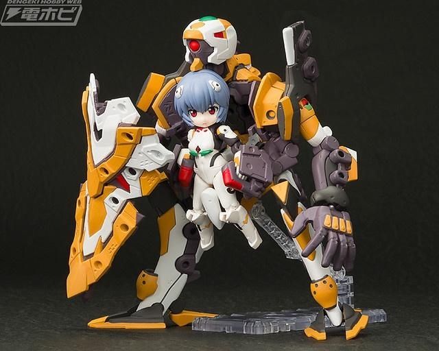 模玩资讯：MEGAHOUSE 绫波零&EVA 零号机（改）