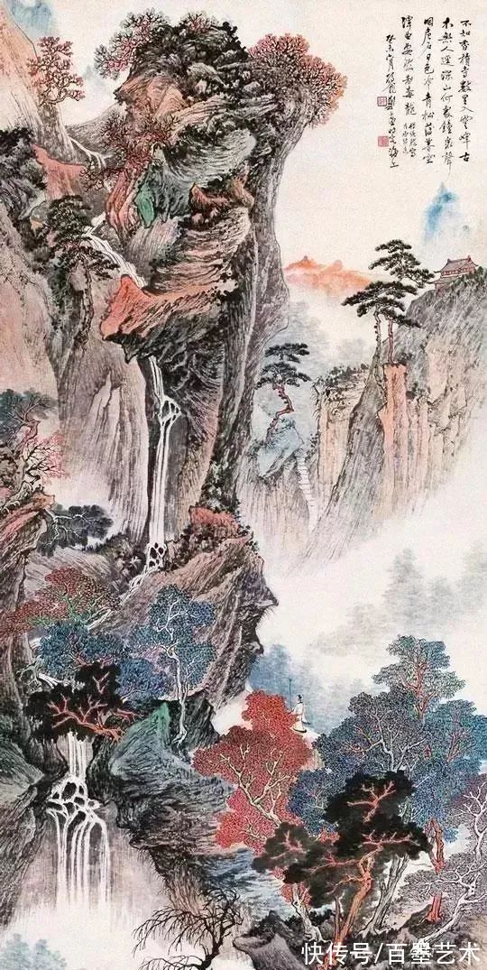 山水|这位民国的山水画大家，其山水画极为罕见，太美了