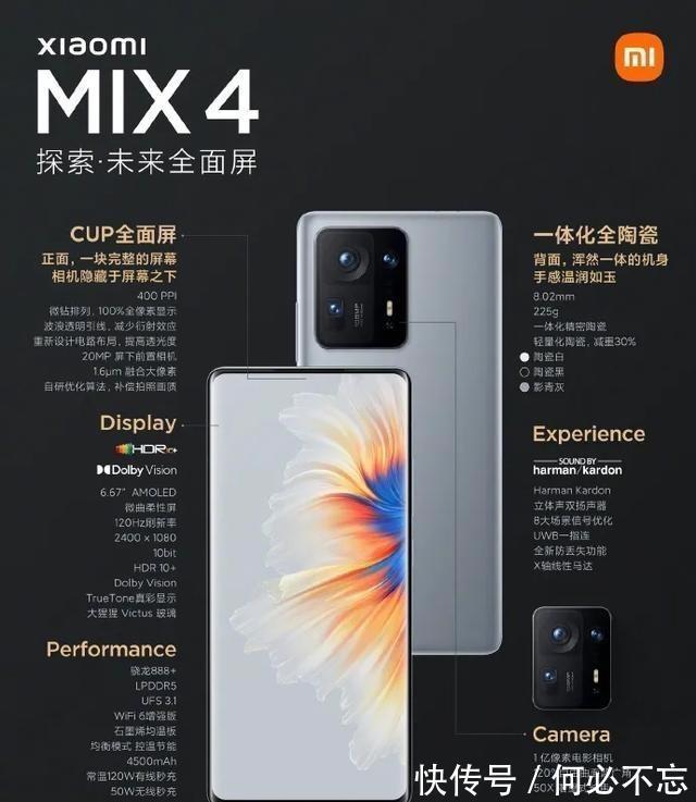 uwb|小米MIX4发布，售价真香，120w+首发UWB技术